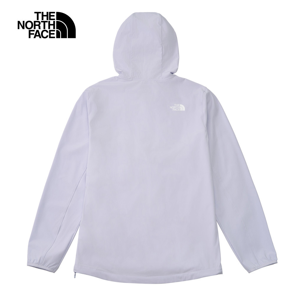 【10/25 12點週末限定】The North Face北面男款灰色DWR防潑水連帽防風外套｜8BW80TI