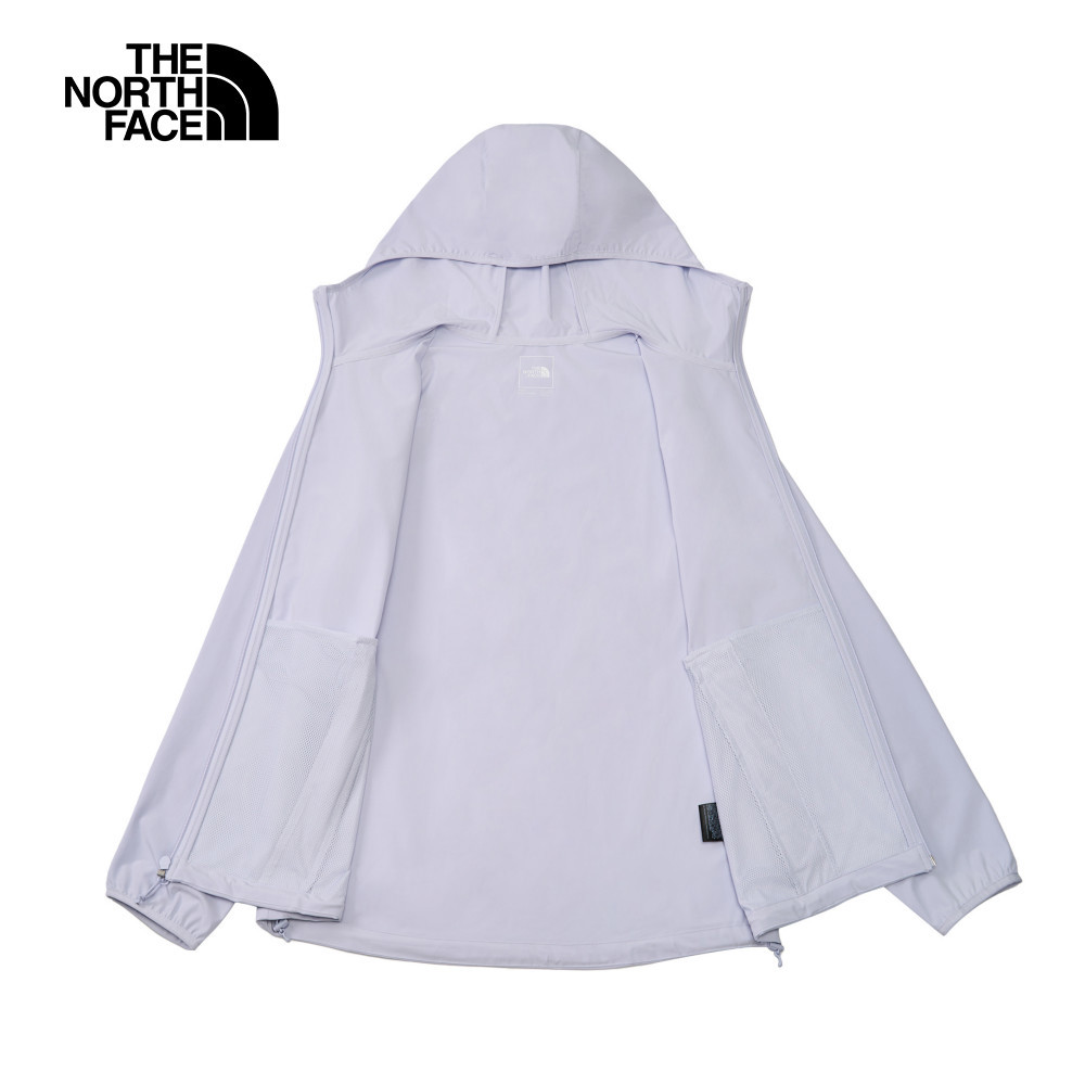 【10/25 12點週末限定】The North Face北面男款灰色DWR防潑水連帽防風外套｜8BW80TI