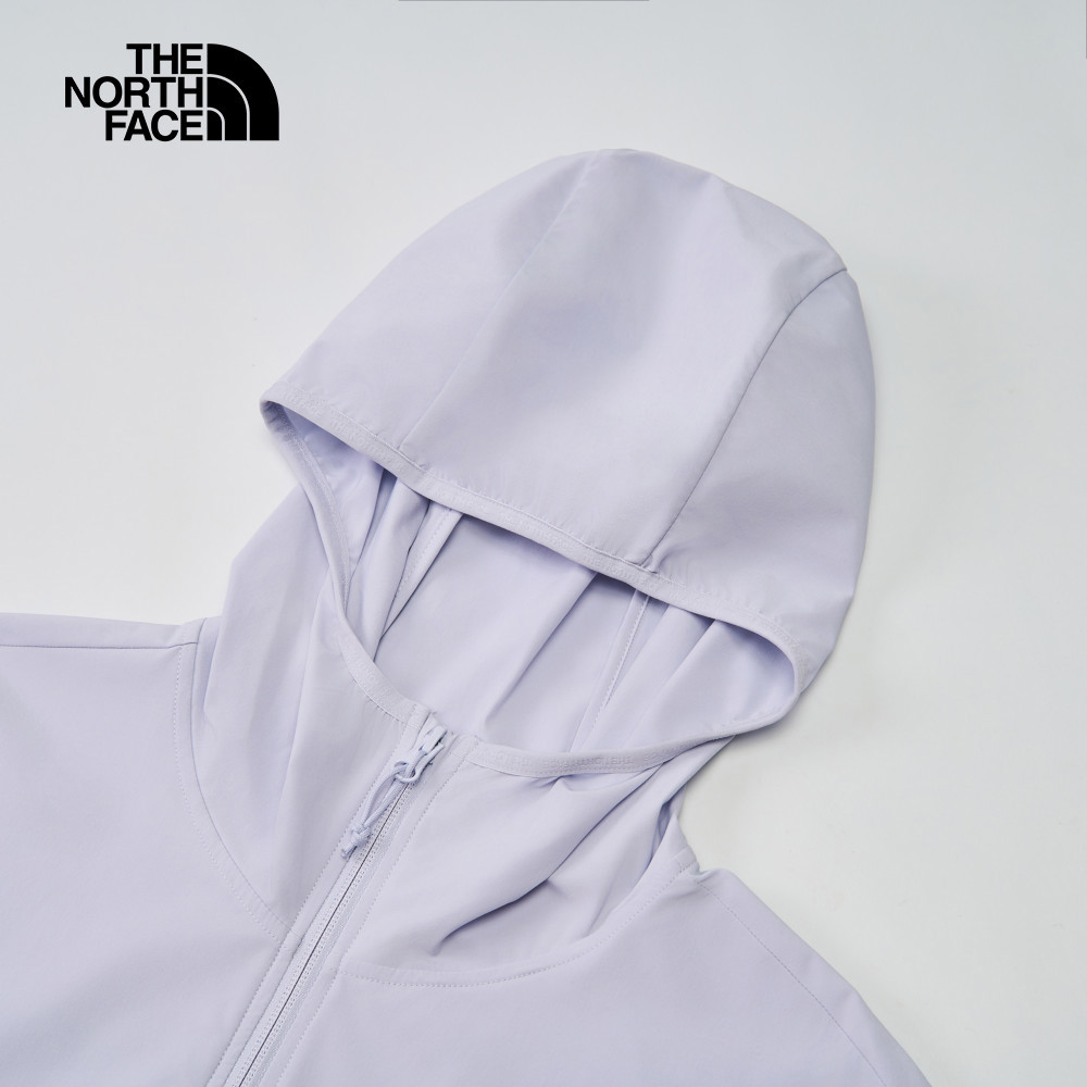 【10/25 12點週末限定】The North Face北面男款灰色DWR防潑水連帽防風外套｜8BW80TI