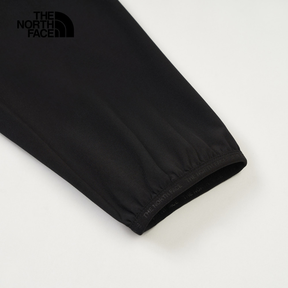 The North Face北面男款黑色DWR防潑水連帽防風外套｜8BW8JK3