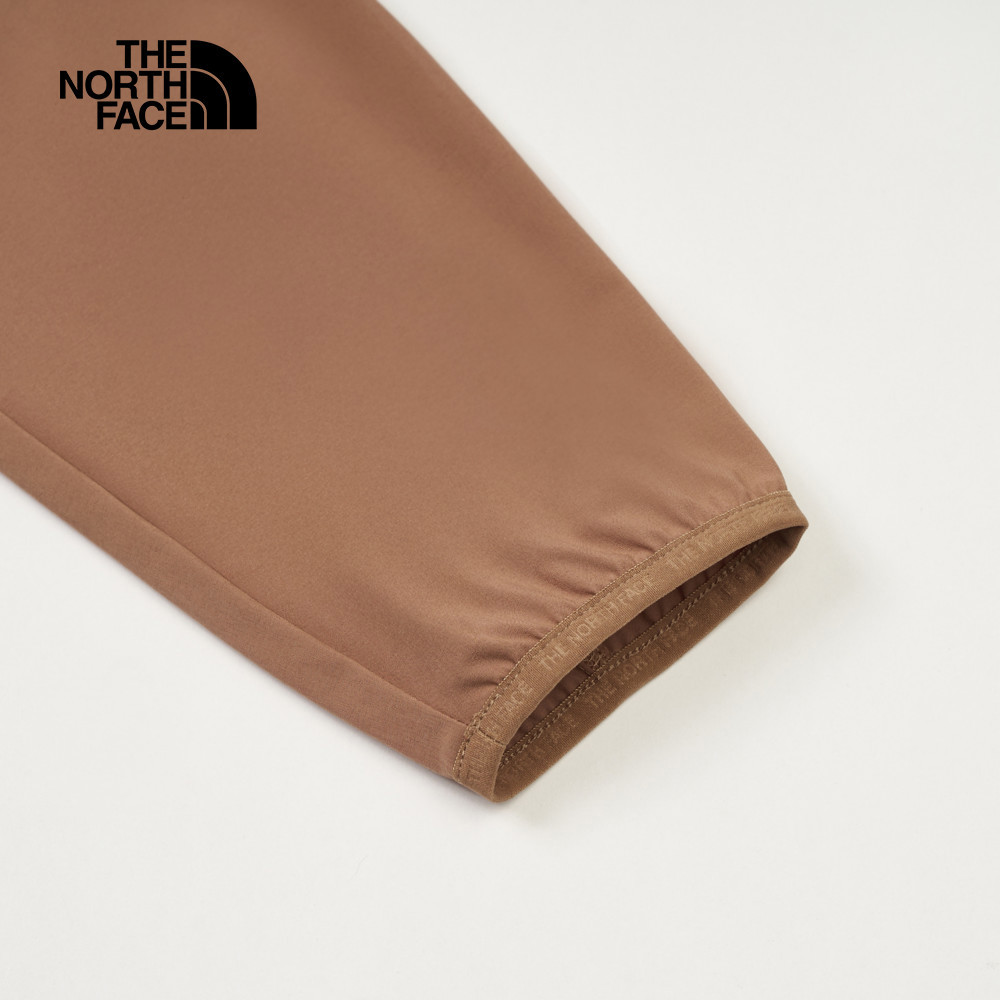 【10/24 00點週末限定】The North Face北面女款棕色DWR防潑水連帽防風外套｜8BW96IH