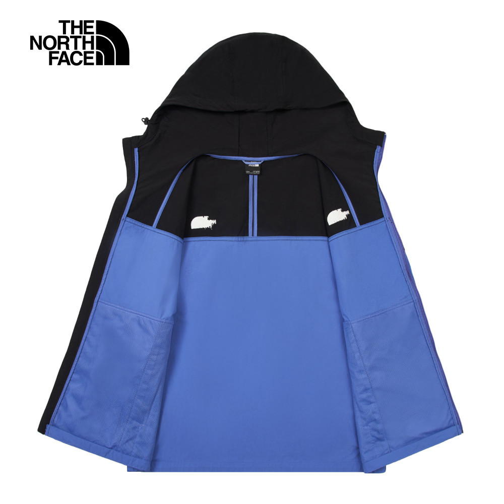 【限時搶購】男款藍色WindWall防風連帽防風外套｜8BWK5H2