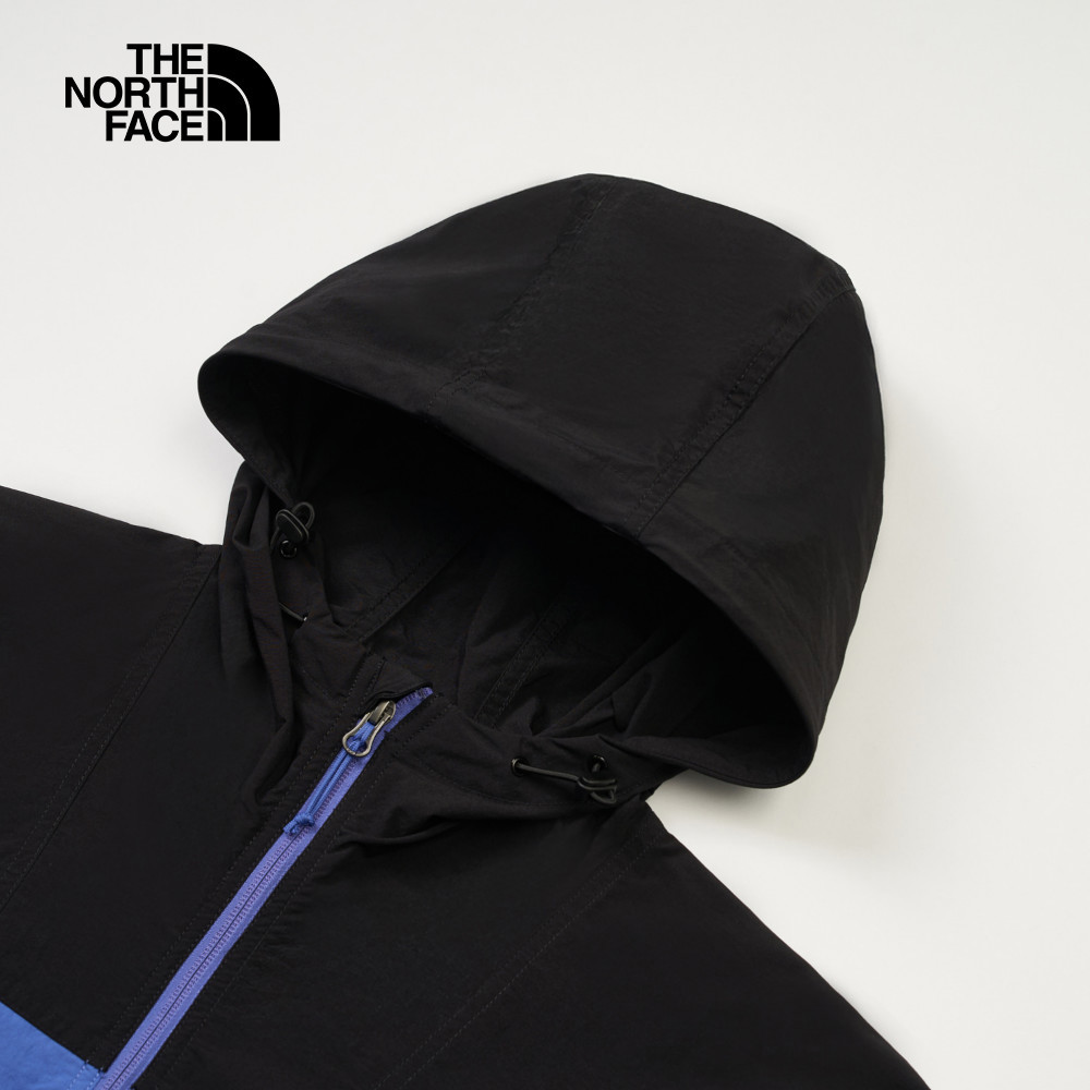 【限時搶購】男款藍色WindWall防風連帽防風外套｜8BWK5H2