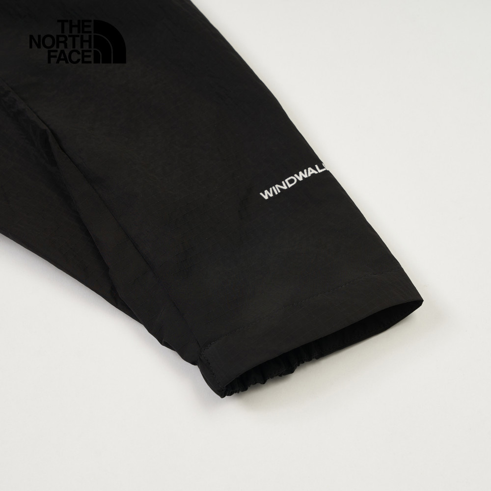 UE男款黑色DWR防潑水連帽防風外套｜8CJPJK3