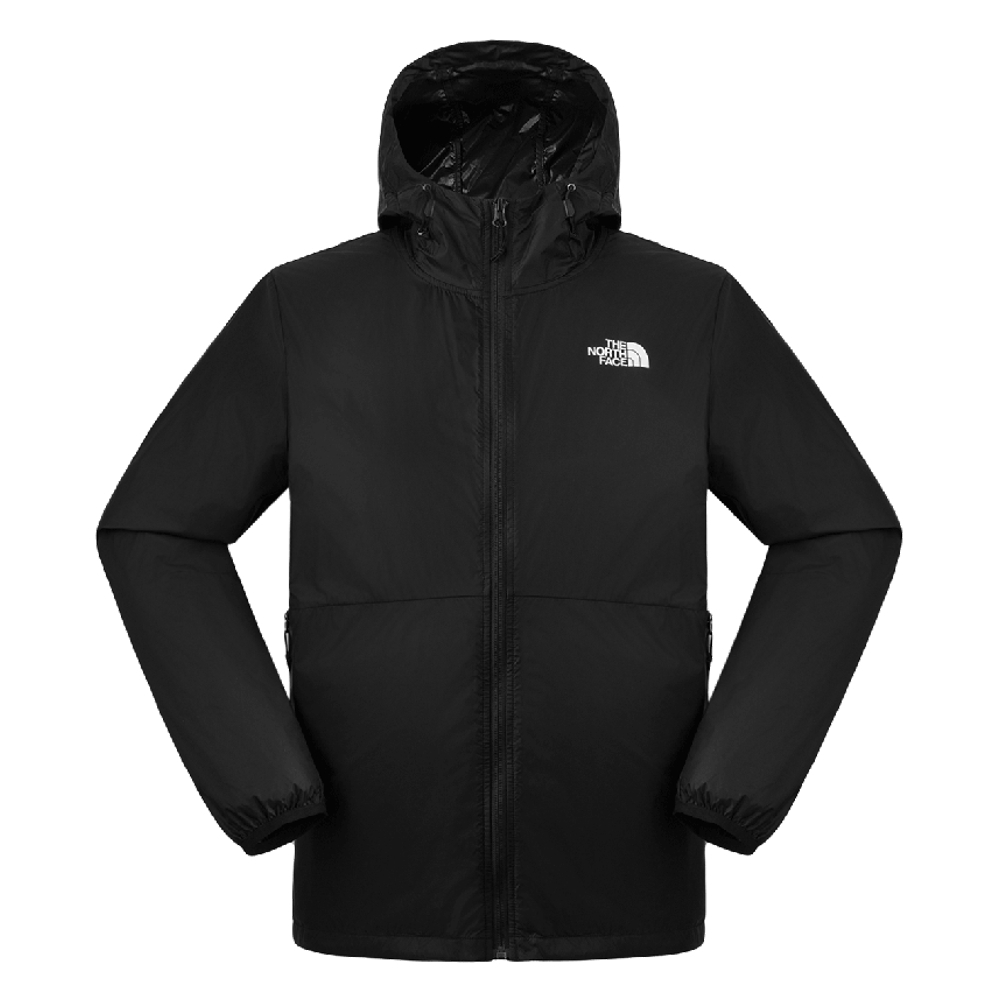 【10/26 12點限時搶購】The North Face北面男款黑色DWR防潑水防風外套｜8AUQJK3