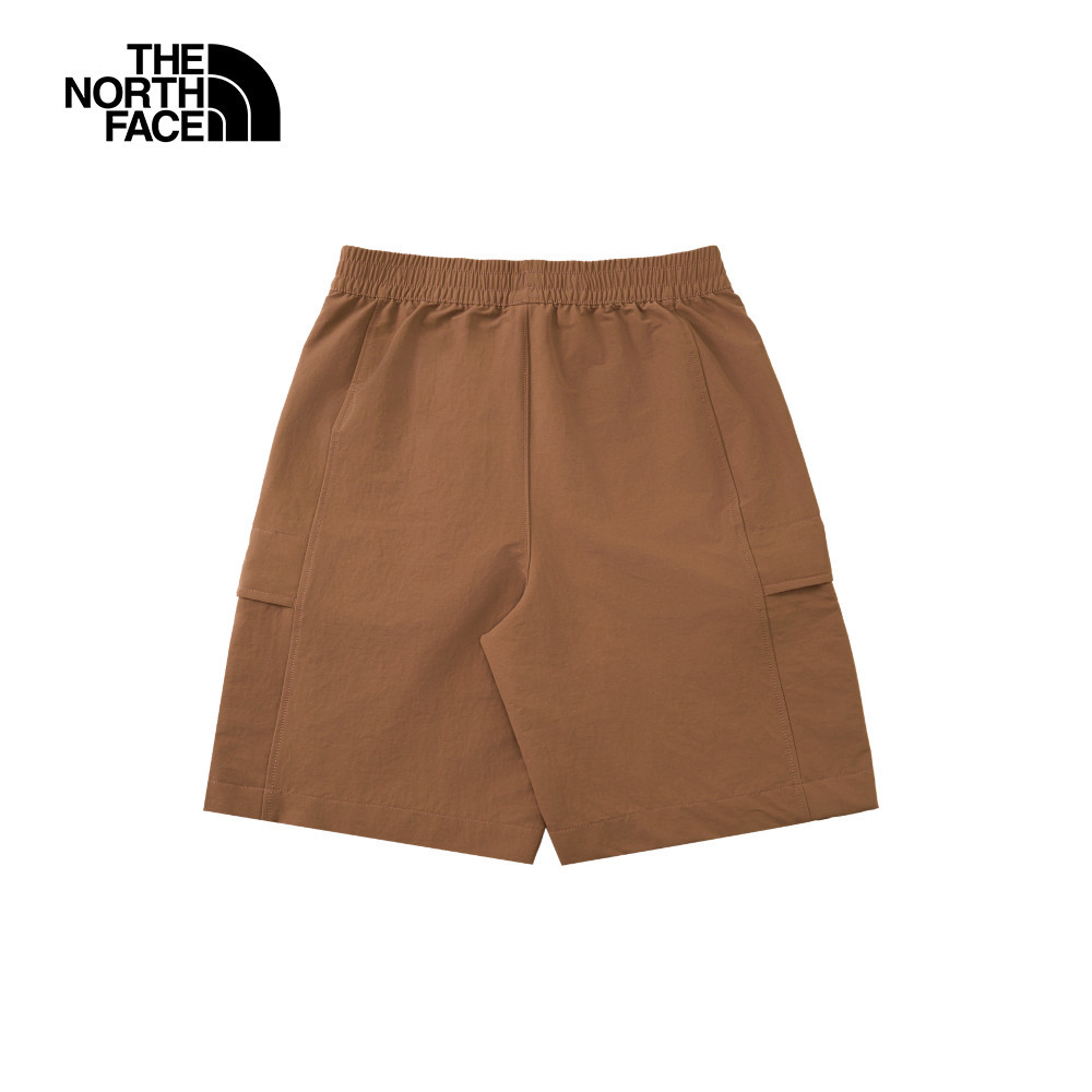 The North Face北面男款棕色DWR防潑水短褲｜87UZ6IH