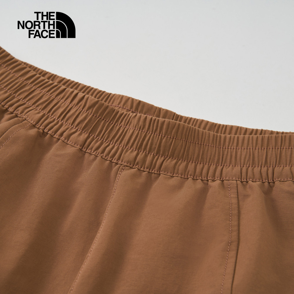 The North Face北面男款棕色DWR防潑水短褲｜87UZ6IH
