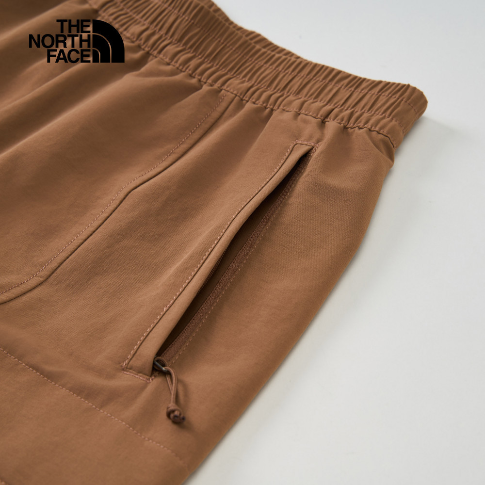 The North Face北面男款棕色DWR防潑水短褲｜87UZ6IH