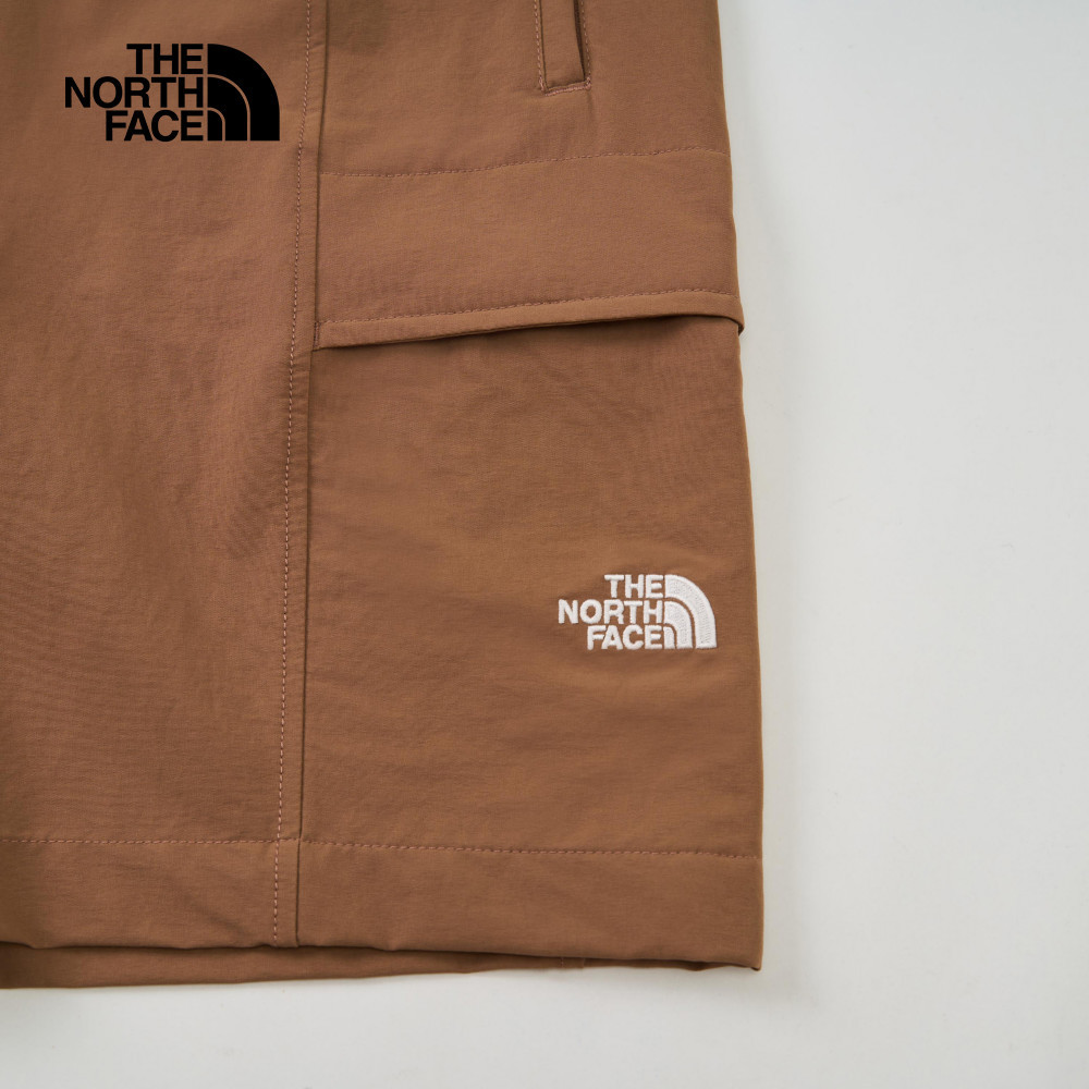 The North Face北面男款棕色DWR防潑水短褲｜87UZ6IH