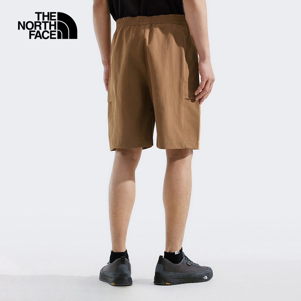 The North Face北面男款棕色DWR防潑水短褲｜87UZ6IH