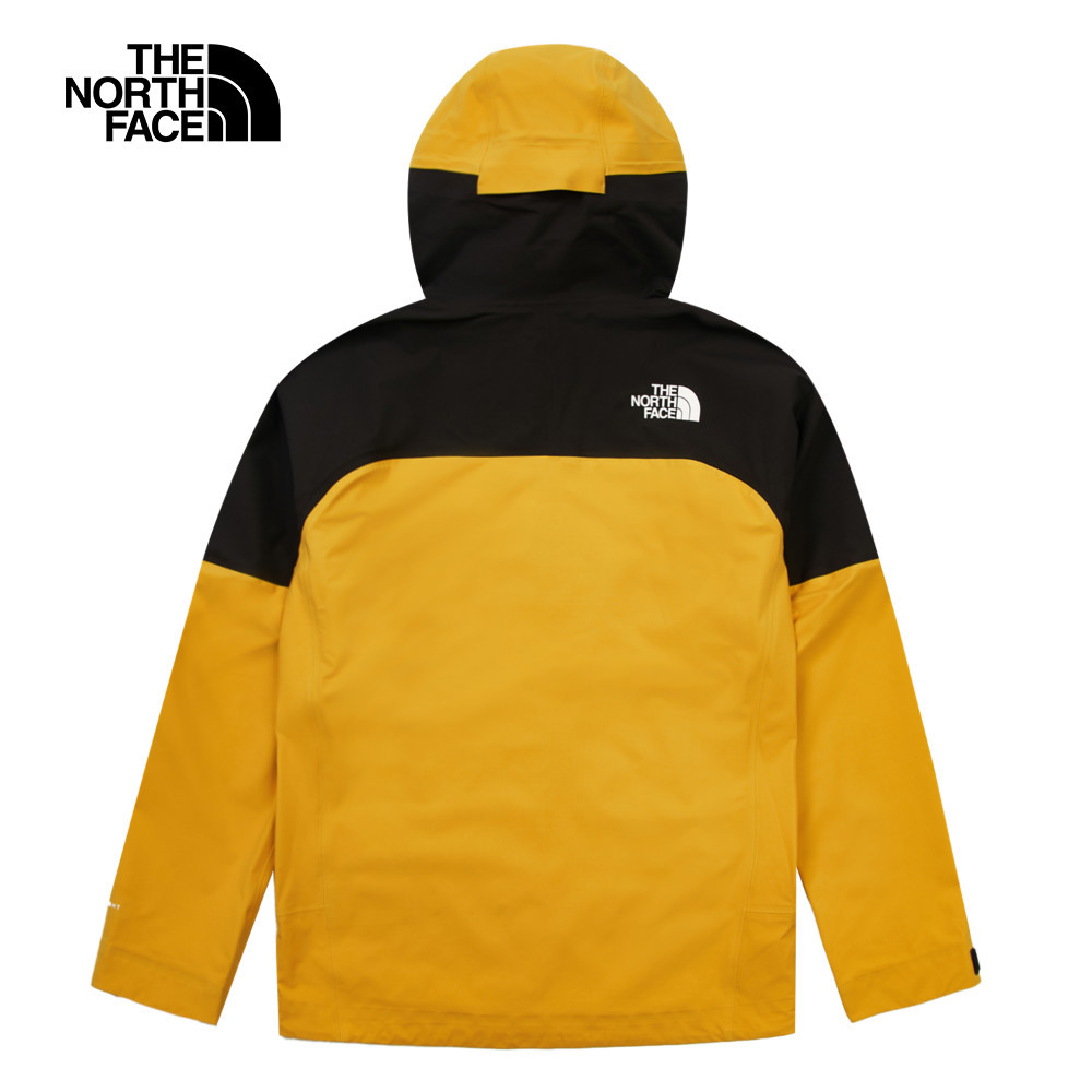 The North Face北面男款黃色FUTURELIGHT防水透氣衝鋒衣｜8AMZ5M0