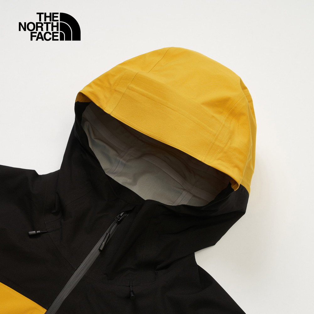 The North Face北面男款黃色FUTURELIGHT防水透氣衝鋒衣｜8AMZ5M0