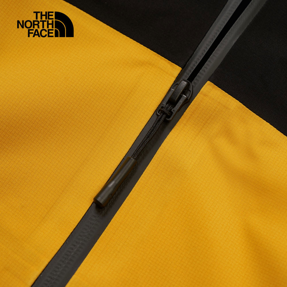 The North Face北面男款黃色FUTURELIGHT防水透氣衝鋒衣｜8AMZ5M0