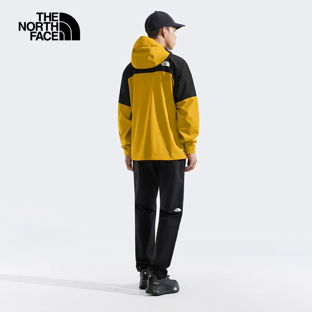 The North Face北面男款黃色FUTURELIGHT防水透氣衝鋒衣｜8AMZ5M0