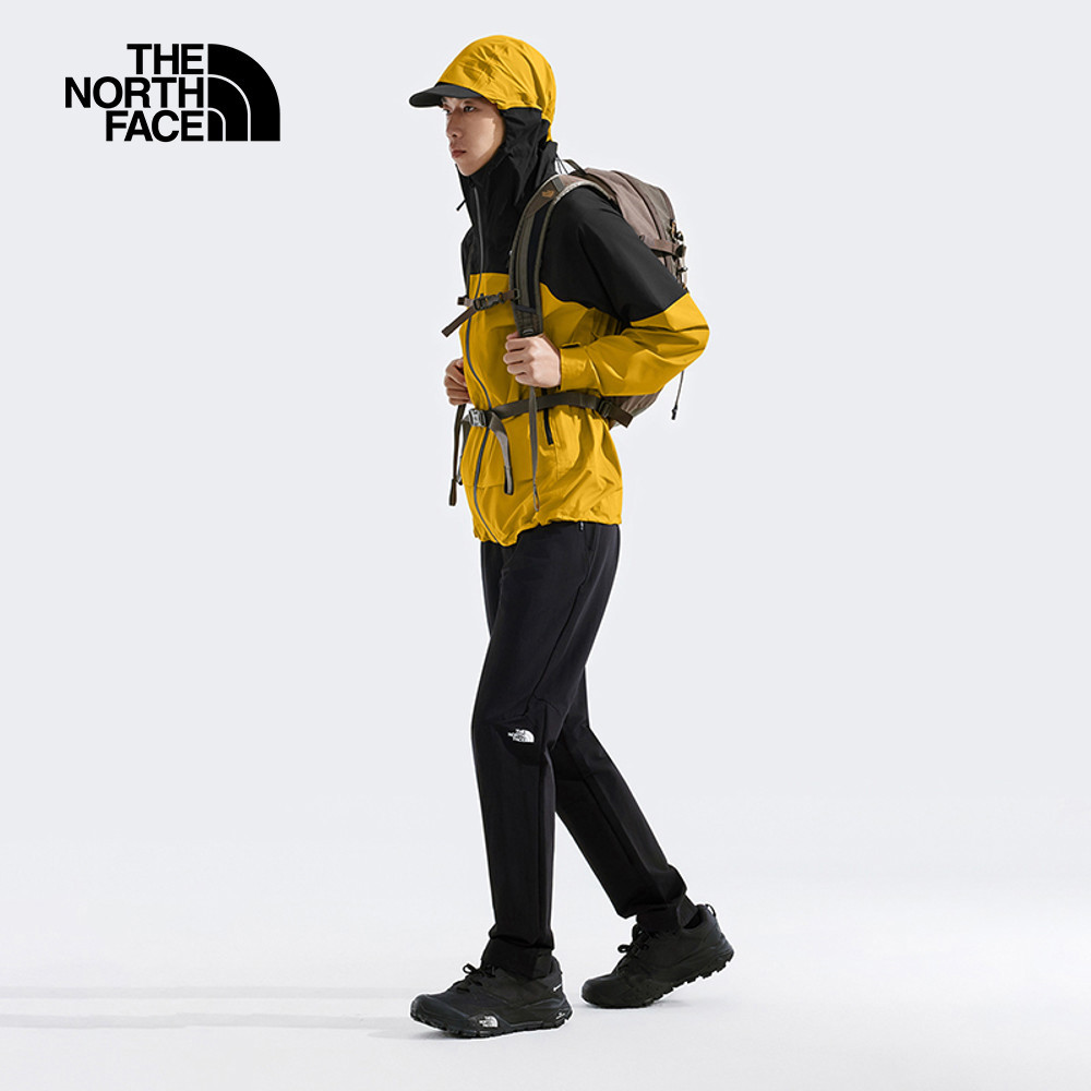 The North Face北面男款黃色FUTURELIGHT防水透氣衝鋒衣｜8AMZ5M0