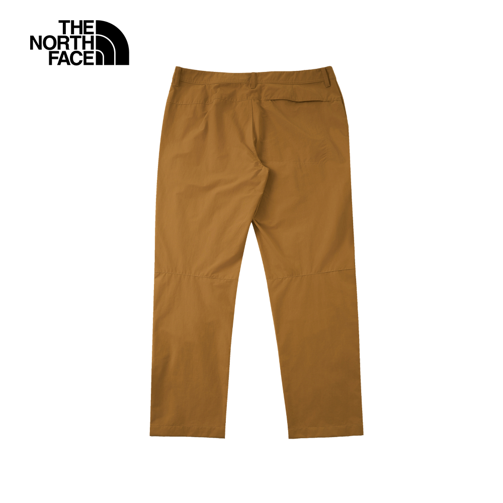 The North Face北面男款棕色DWR防潑水戶外徒步長褲｜8AZ4173