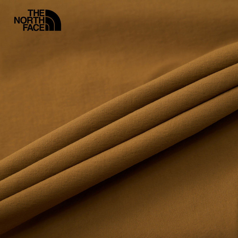 The North Face北面男款棕色DWR防潑水戶外徒步長褲｜8AZ4173