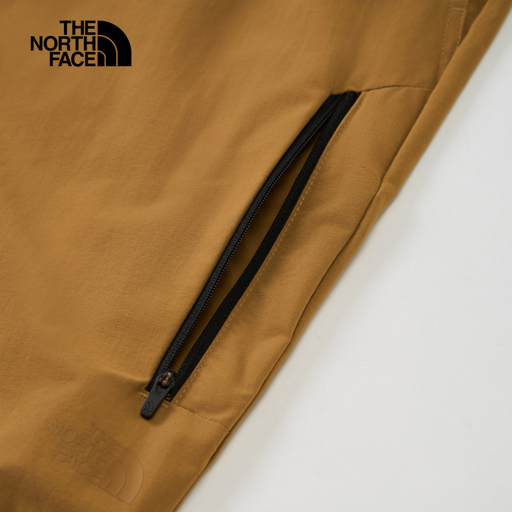 The North Face北面男款棕色DWR防潑水戶外徒步長褲｜8AZ4173