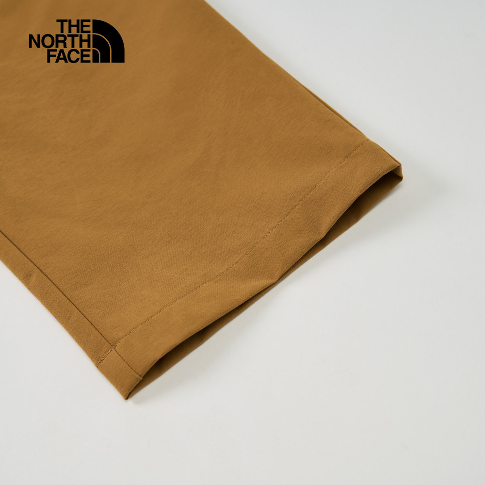 The North Face北面男款棕色DWR防潑水戶外徒步長褲｜8AZ4173