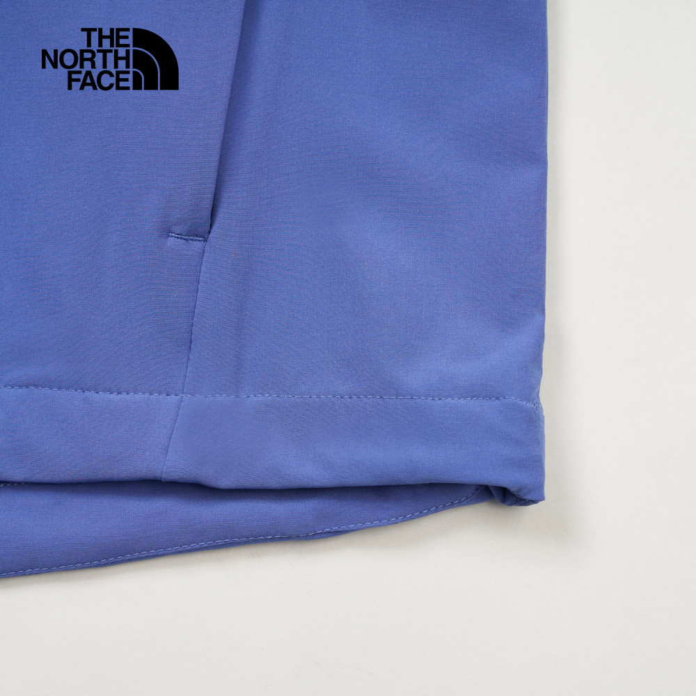 The North Face北面女款藍色DWR防潑水防風外套｜8BW96IF