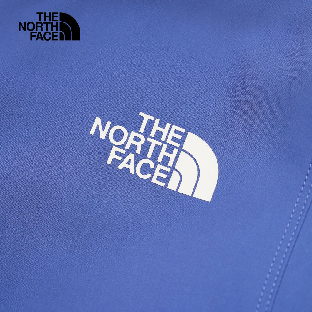 The North Face北面女款藍色DWR防潑水防風外套｜8BW96IF