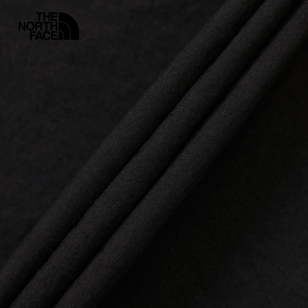 The North Face北面男款黑色WindWall防風休閒長褲｜8BWMJK3