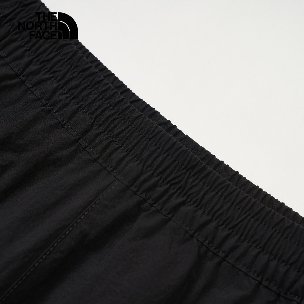 The North Face北面男款黑色WindWall防風休閒長褲｜8BWMJK3