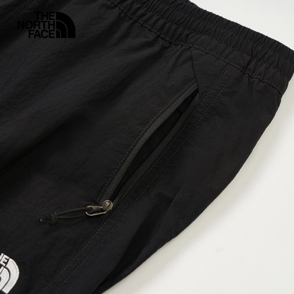 The North Face北面男款黑色WindWall防風休閒長褲｜8BWMJK3