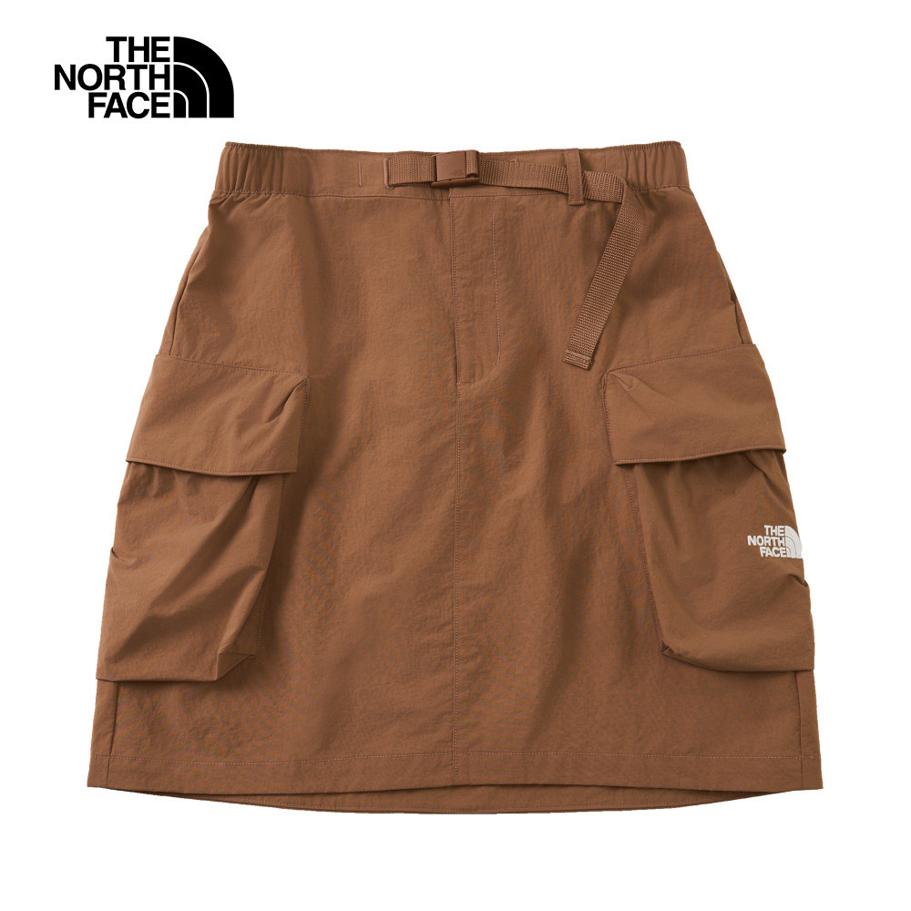 【10/26 00點限時搶購】The North Face北面女款棕色WindWall防風短裙｜8C10