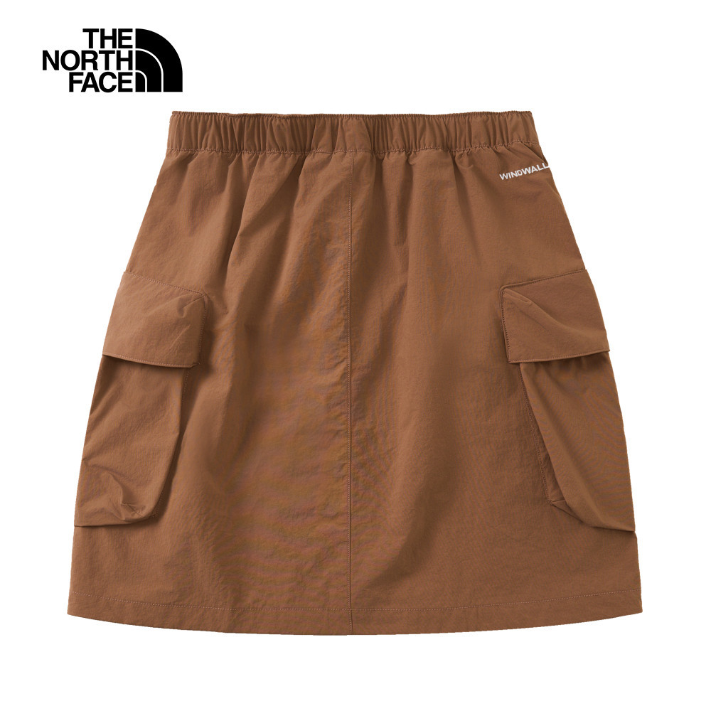 【10/26 00點限時搶購】The North Face北面女款棕色WindWall防風短裙｜8C106IH