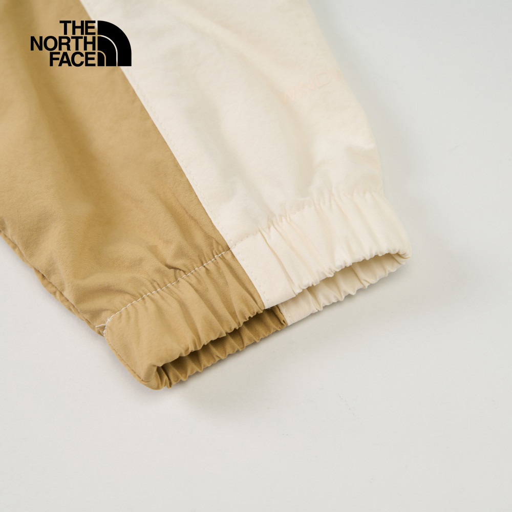 【10/25 00點週末限定】The North Face北面女款米白色WindWall防風外套｜8CJSROU