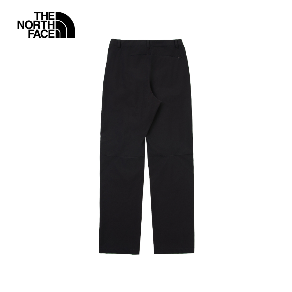 The North Face北面女款黑色DWR防潑水戶外徒步長褲｜8DFKJK3
