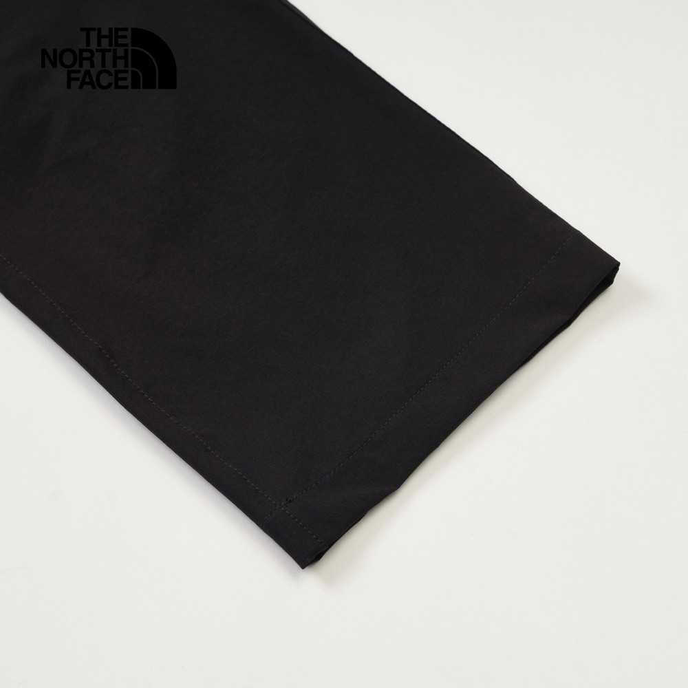 The North Face北面女款黑色DWR防潑水戶外徒步長褲｜8DFKJK3
