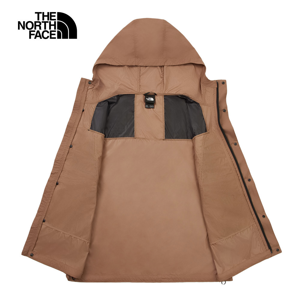 The North Face北面男款棕色WindWall防風外套｜8DGD58W