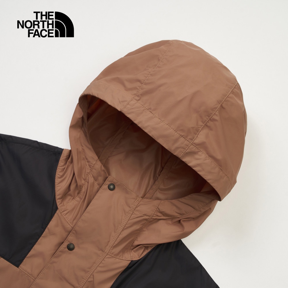 The North Face北面男款棕色WindWall防風外套｜8DGD58W