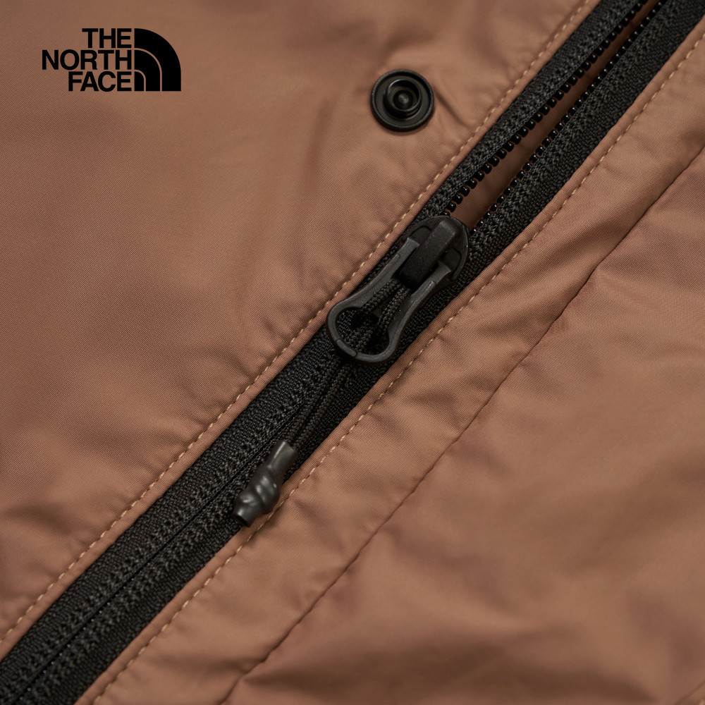 The North Face北面男款棕色WindWall防風外套｜8DGD58W