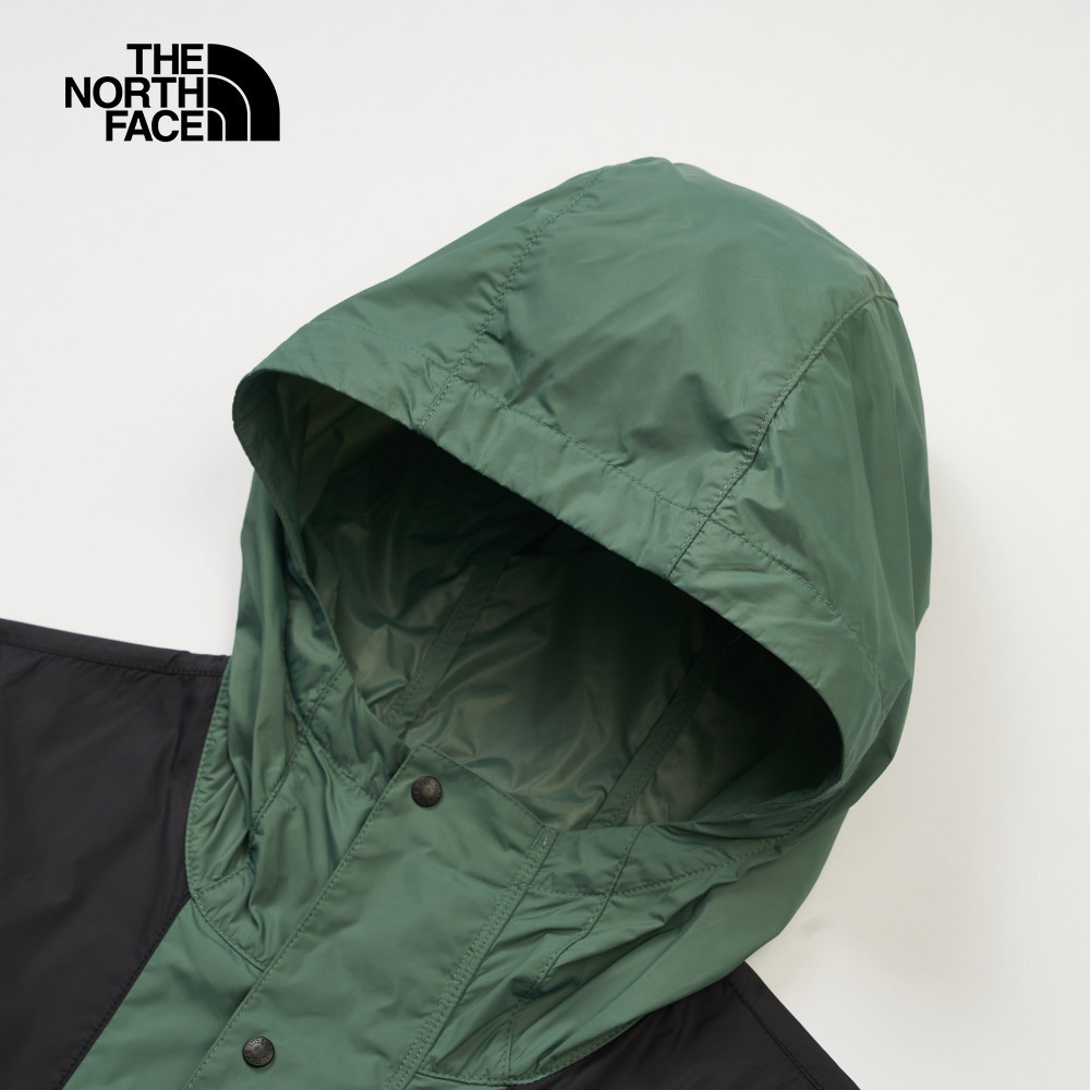 【10/25 00點週末限定】The North Face北面男款綠色WindWall防風外套｜8DGDLFW
