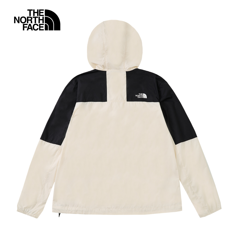【10/27 00點限時搶購】The North Face北面男款米白色WindWall防風外套｜8DGDROU