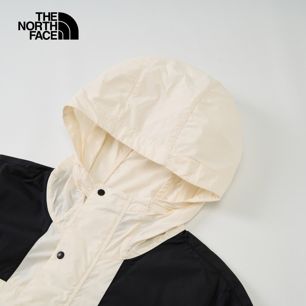 【10/27 00點限時搶購】The North Face北面男款米白色WindWall防風外套｜8DGDROU