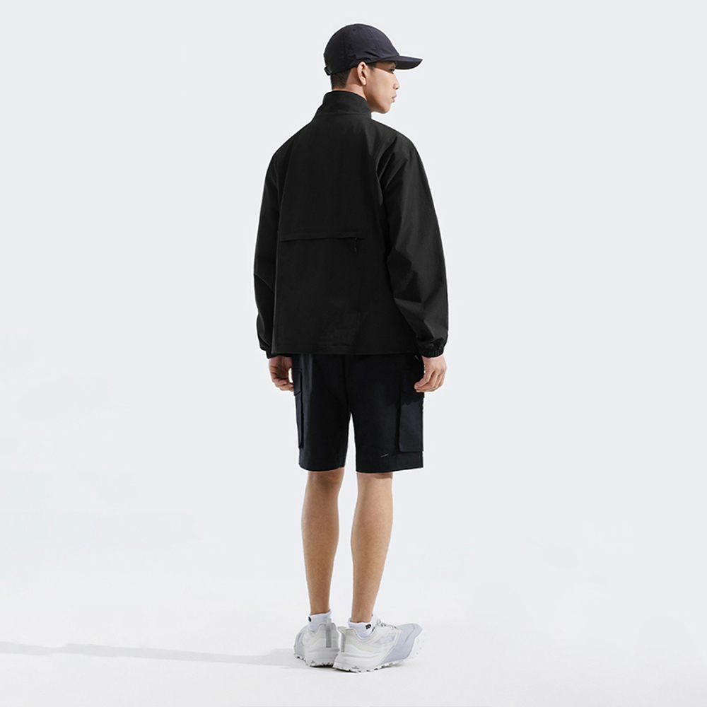 【10/24 12點週末限定】The North Face北面男款黑色DWR防潑水防風外套｜8DGEJK3