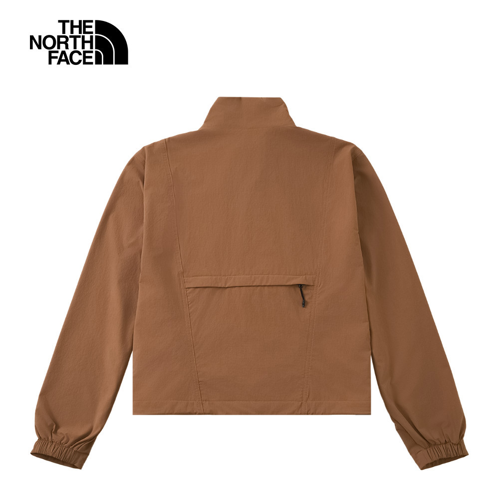 The North Face北面女款棕色WindWall防風外套｜8DGR6IH