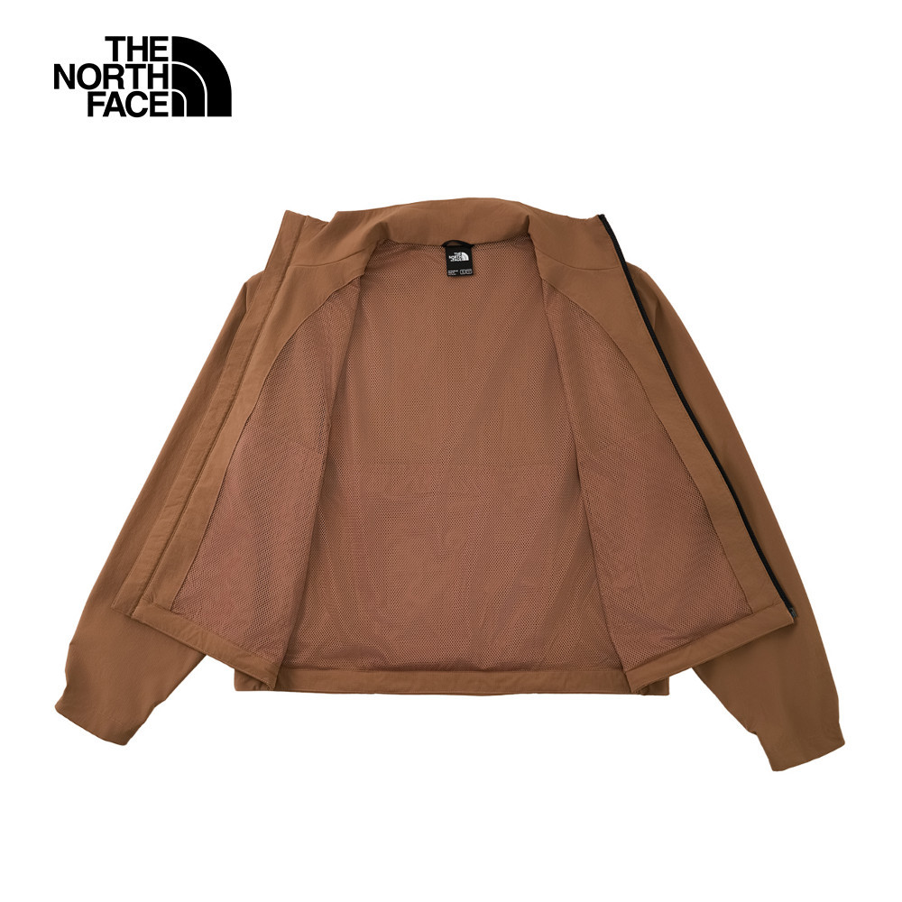 The North Face北面女款棕色WindWall防風外套｜8DGR6IH