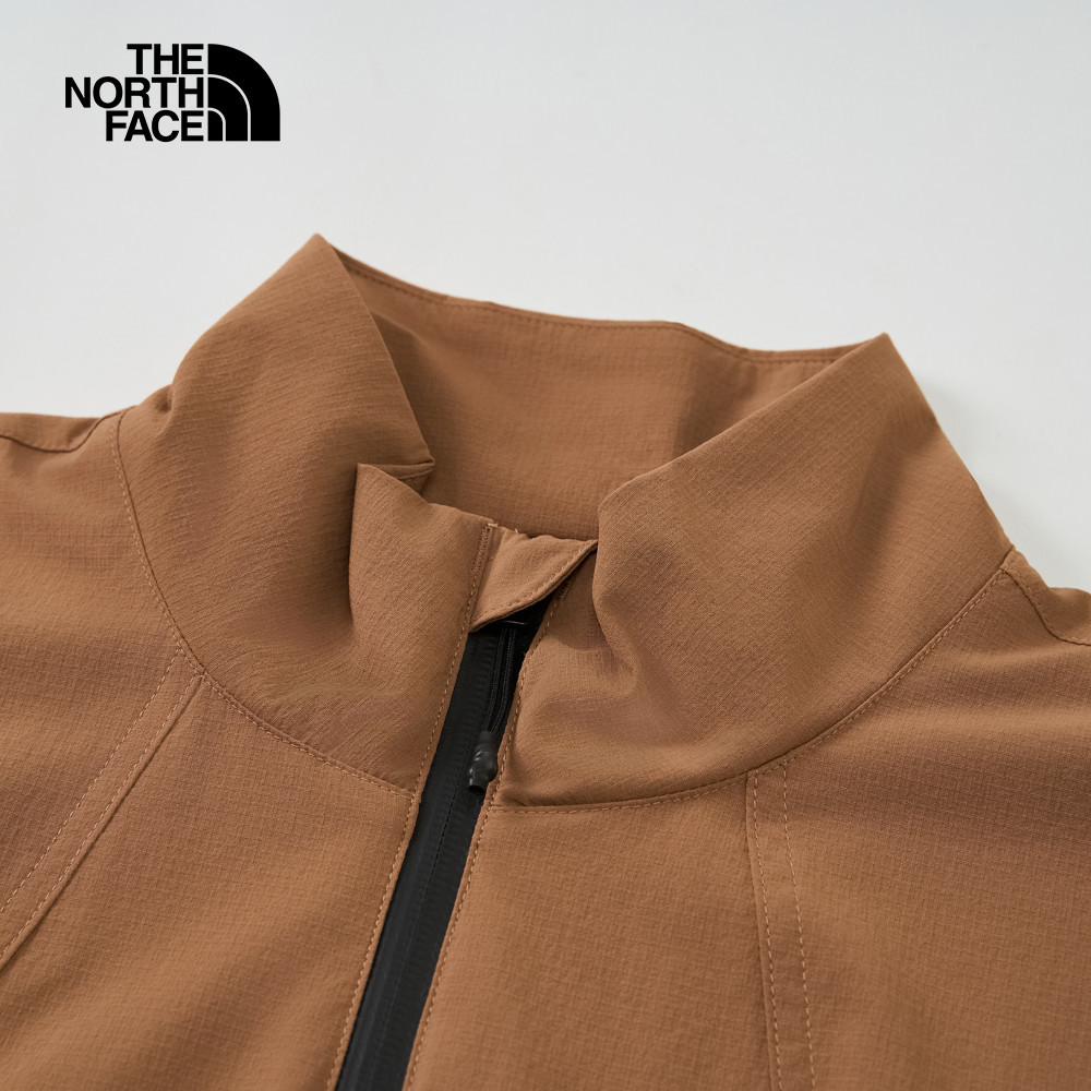 The North Face北面女款棕色WindWall防風外套｜8DGR6IH