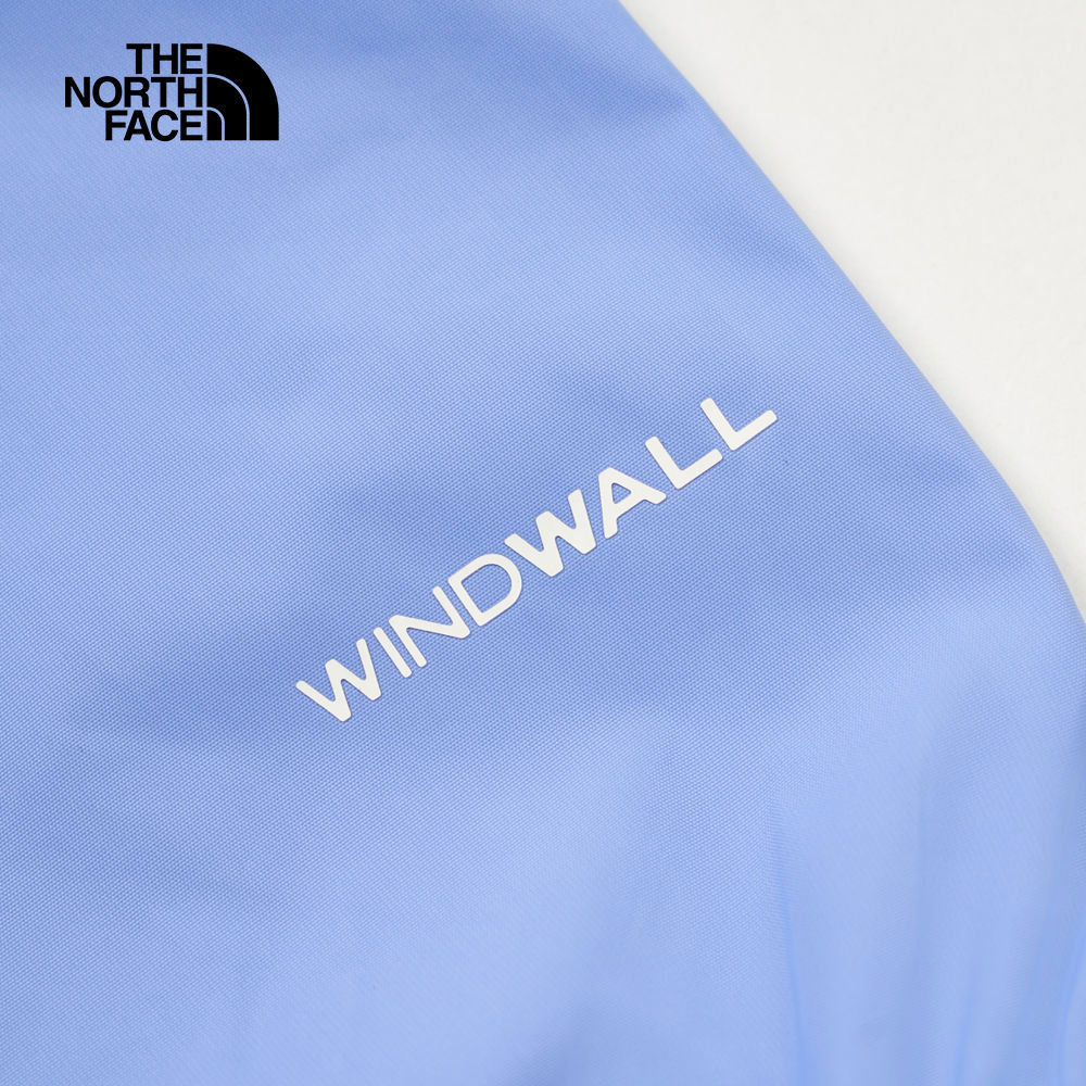 【10/25 00點週末限定】The North Face北面女款藍色DWR防潑水防風外套｜8DGS6M9