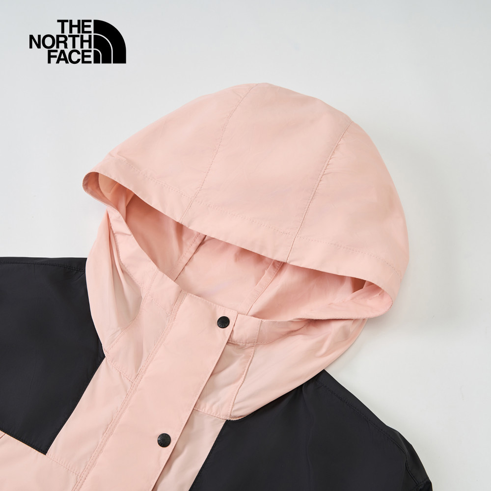 【10/25 12點週末限定】The North Face北面女款粉紅色DWR防潑水防風外套｜8DGSHZI