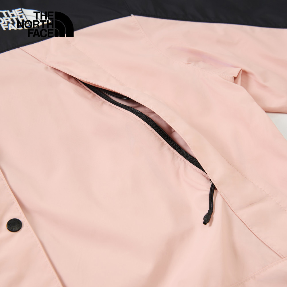 【10/25 12點週末限定】The North Face北面女款粉紅色DWR防潑水防風外套｜8DGSHZI