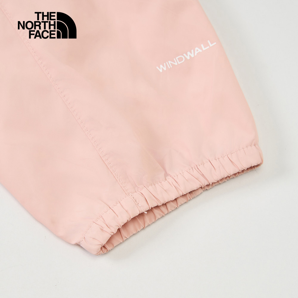 【10/25 12點週末限定】The North Face北面女款粉紅色DWR防潑水防風外套｜8DGSHZI