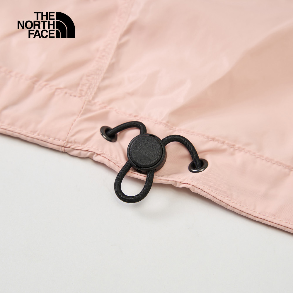 【10/25 12點週末限定】The North Face北面女款粉紅色DWR防潑水防風外套｜8DGSHZI
