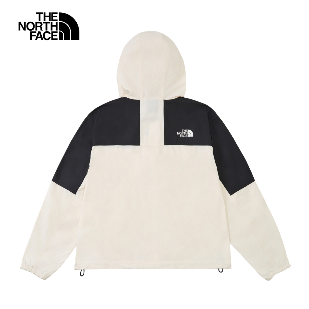 【10/26 00點限時搶購】The North Face北面女款米白色DWR防潑水防風外套｜8DGSROU