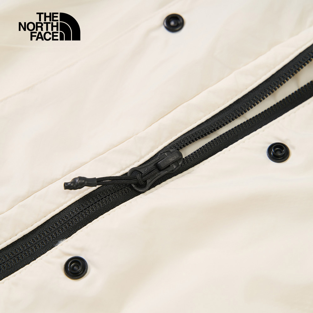 【10/26 00點限時搶購】The North Face北面女款米白色DWR防潑水防風外套｜8DGSROU